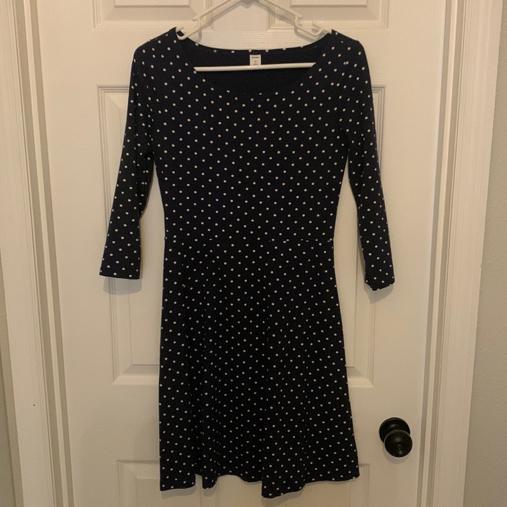 Old Navy polka dot dress.